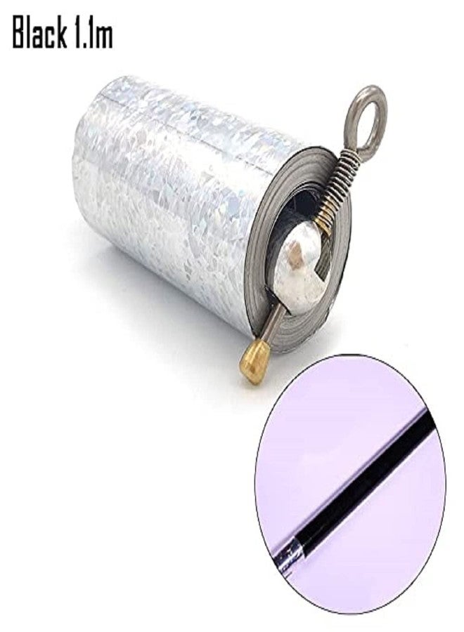 Mamadev®:- Metal Appearing Cane Magic Toy Metal High Elasticity Steel Silver Appearing Cane Magic Toy Magic Tricks(1pis)(Multi Color) - Image 4